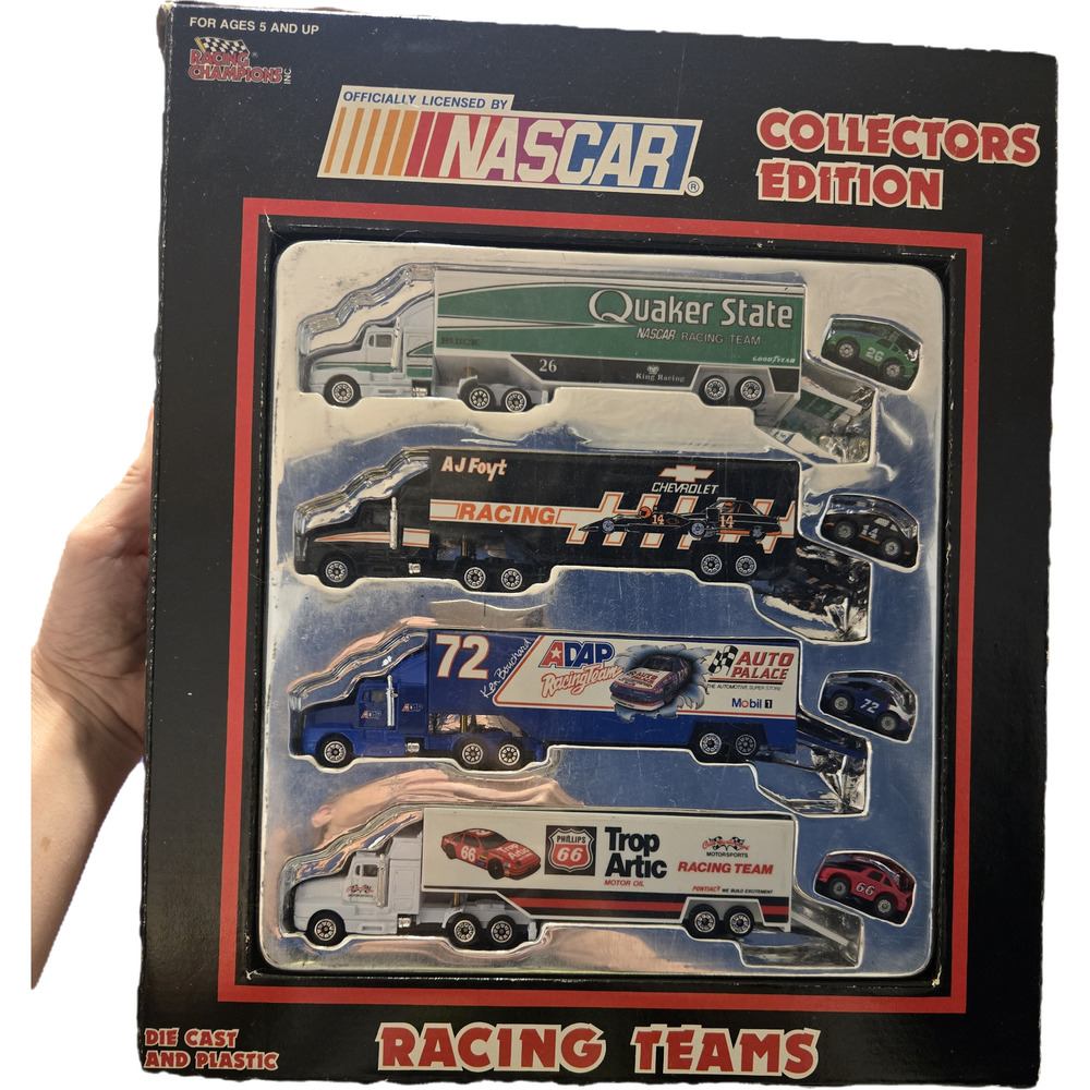 1991 Racing Champions Racing Teams Collectors Edition 4-Pack A.J. Foyt